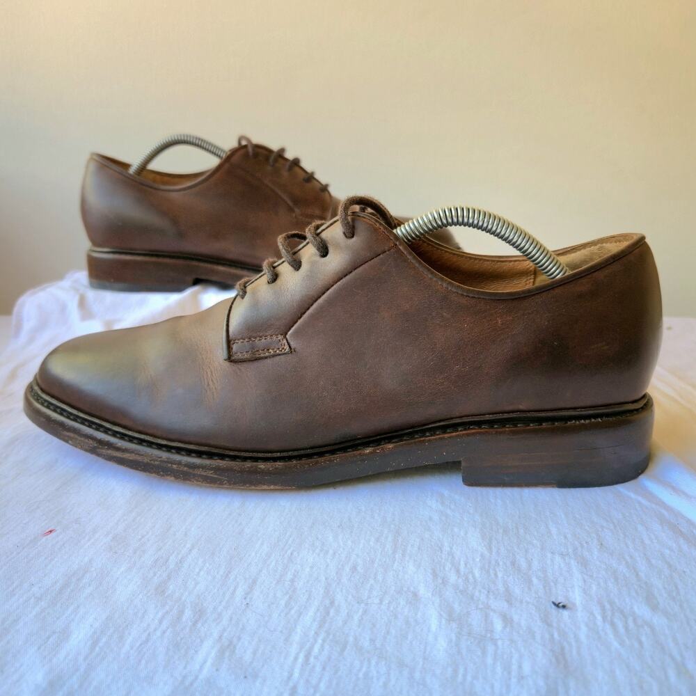 Frye Men's Leather Derby Oxford Shoes Brown Size 10.5 D